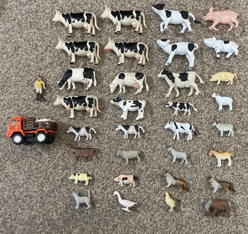 Piece farmyard animals - 34,