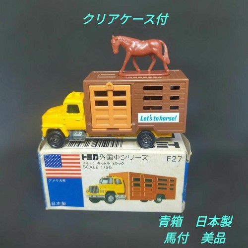 Tomica blue box made ford - blue,